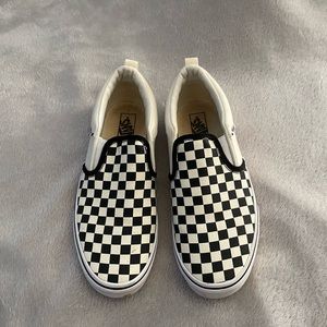checkered vans
